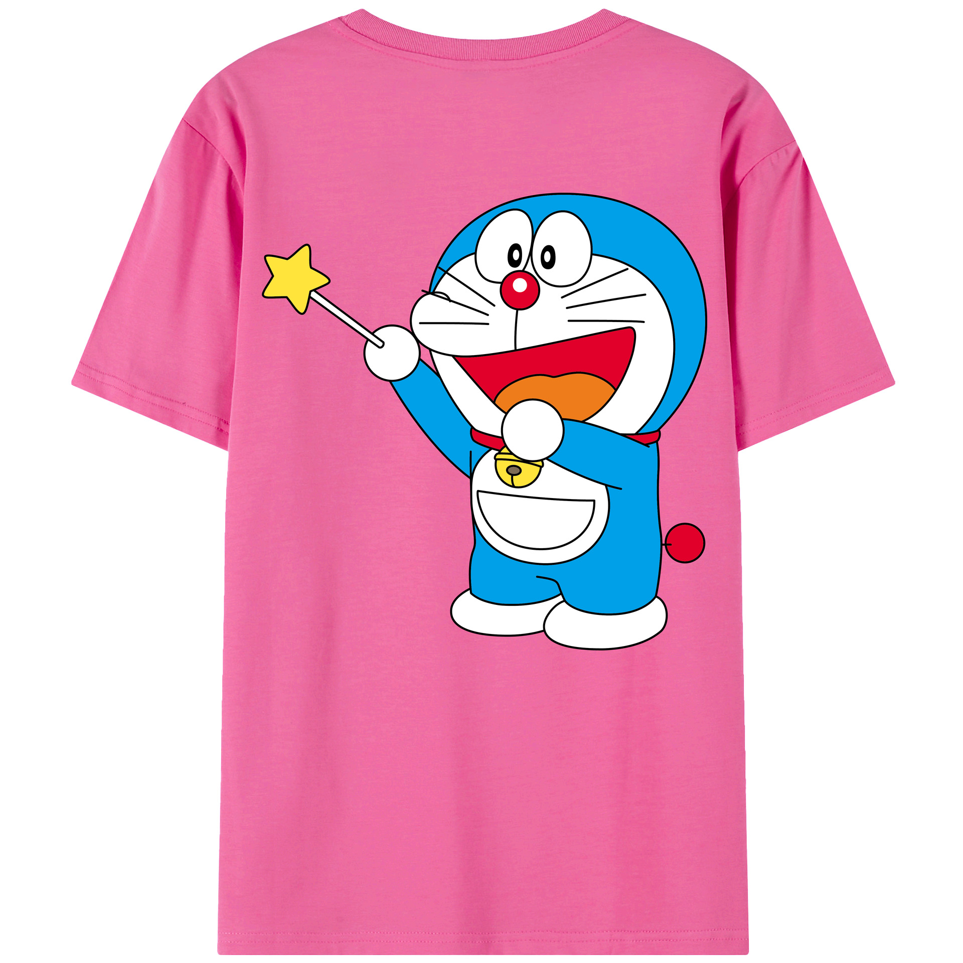 （画像用） ドラえもん Doraemon レディース半袖Tシャツ(バックプリント)